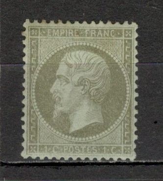 Franta.1862/71 Imparatul Napoleon III 1 c. SF.1 foto