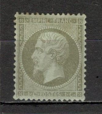 Franta.1862/71 Imparatul Napoleon III 1c. XF.1 foto