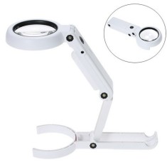 Lup? de birou/ de m&acirc;n? cu 8 LED-uri - FS75RC