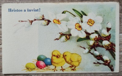 Felicitare interbelica foto