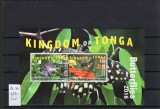 TONGA 2015 FAUNA FLUTURI COTA MICHEL 188 EURO, Nestampilat