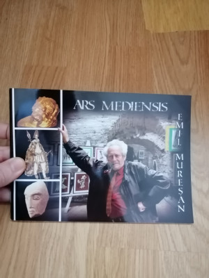 Ars Mediensis - Emil Muresan, 2013 - album de sculptura, cu autograful autorului foto
