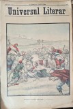 Revista Universul Literar nr.51/1898 pe coperta O lupta la frontiera marocana
