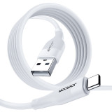 Cablu USB Joyroom - USB Tip C Pentru &icirc;ncărcare/transmitere Date 3A 1m Alb (S-1030M12) S-1030M12(C)-WHITE