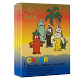 Prezervative Amor Color, 3 Buc.