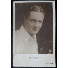 Carte Postala, Edmund Lowe, actor american, 1890-1981