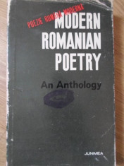 MODERN ROMANIAN POETRY. AN ANTHOLOGY-DONALD EULERT, STEFAN AVADANEI foto