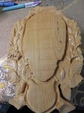 Panoplie Căprior pentru trofeu 20x30cm