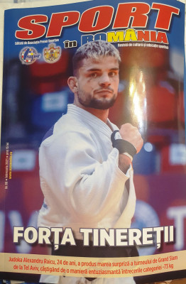 Revista Sport APS Media, nr 86, februarie 2021, judo, bob, gimnastica, tenis... foto