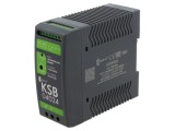 Alimentator cu buffer 40W, 27,6V DC, pentru șină DIN