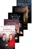 Pachet Mai aproape de Dumnezeu (5 carti): 1. Femeia intre cer si pamant; 2. Dialogul sperantei; 3. Impacarea cu tine insuti; 4. Cartea familiei; 5. De