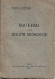 C8238N Material pentru soluții economice de Vasile Osvadă, 1923, Cluj