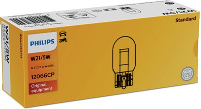 BEC SEMNALIZARE W21/5W 12V SET 10 buc PHILIPS 78214 foto