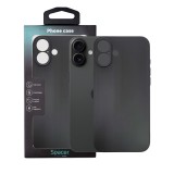 Husa Iphone 16 Plus Spacer, grosime 1.5mm, material flexibil TPU, negru &quot;SPPC-AP-IP16PL-TPU&quot;