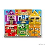 MELISSA AND DOUG SET DE INVATARE PLACA CU ZAVOARE DIN LEMN