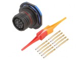 Conector militar dimensiune 13 mamă MIL-DTL-38999 Series III