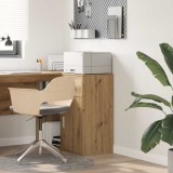 VidaXL Bufet stejar artizanal 38 x 34.5 x 75 cm Lemn compozit
