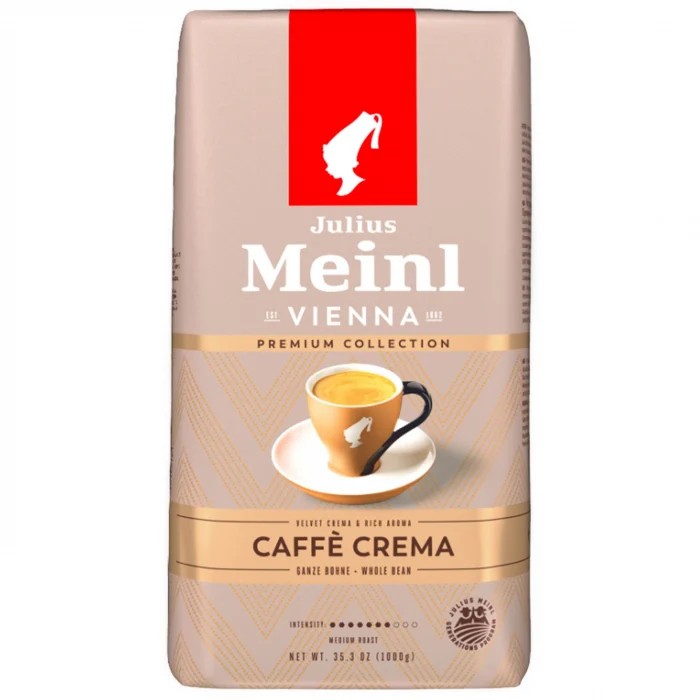 Julius Meinl Premium Collection Caffe Crema cafea boabe 1kg
