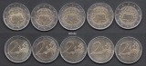GERMANIA 2 euro 2007, A, D, F, G, J, Tratatul de la Roma