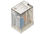 Releu Electromagnetic DPDT 24VDC 20A PCB 600&Omega;, Finder