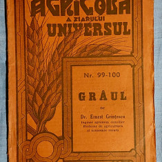 Graul - Biblioteca agricola a ziarului Universul