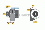 Generator / Alternator FIAT PANDA (312) (2012 - 2016) BOSCH 0 986 049 081