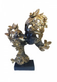 Cumpara ieftin Statueta Decorativa Masca, Indragostiti, Auriu, 40 cm, 037SX