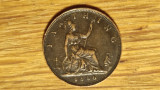 Marea Britanie - moneda de colectie - 1 farthing 1886 - Victoria - impecabila !, Europa