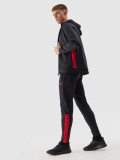 Pantaloni de antrenament cu uscare rapidă pentru bărbați - negru profund, 4F Sportswear