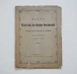 Harta teatrului de razboi occidental 1915