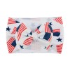Bentita lata cu funda si imprimeu - Model 19 (Marime Disponibila: 6-12 luni