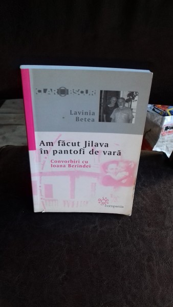 AM FACUT JILAVA CU PANTOFI DE VARA. CONVORBIRI CU IOANA BERINDEI - LAVINIA BETEA