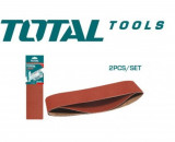 TOTAL - SET 2 BUC HARTIE ABRAZIVA PENTRU SLEFUITOR100x610mm, P40 PowerTool TopQuality