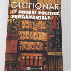 Lauretefan Scarlat Dictionar de scrieri politice fundamentale