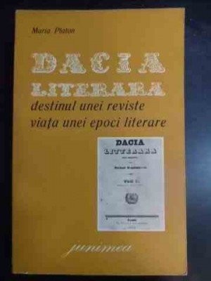 Dacia literara - Maria Platon foto