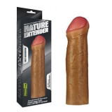 Prelungitor ultra realist Revolutionary Silicone Nature Extender 2- Mulatru 17.8cm, Lovetoy -Extender