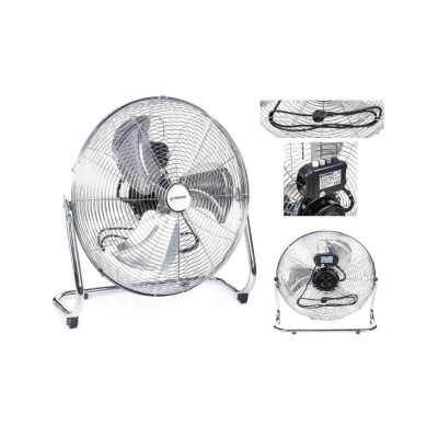 Ventilator de podea 45 cm, 200 W, alb, Powermat foto