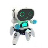 Cumpara ieftin Robotel dansator, SIKS&reg;, cu muzica si lumini, alb