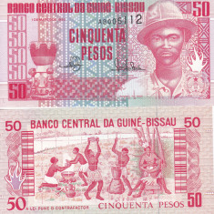 Guinea Bissau Guineea Bissau 50 Pesos 1990 UNC