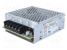 Alimentator pulsatoriu &icirc;ncastrat MEAN WELL 50W 24VDC 2,2A
