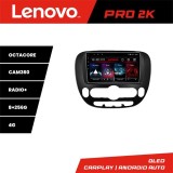 Navigatie Android Kia Soul 2014-2019 QLED 2K, 8GB RAM, 256GB, 360 Lenovo