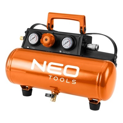 Compresor E+ 18V, 8 bar, 3,8 l HardWork ToolsRange foto