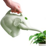 Stropitoare pentru copii, 1.5l, form&Auml; de elefant, udat plante gr&Auml;din&Auml;, plastic u&Egrave;or, verde, 19.5x17x11.8 cm