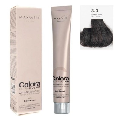 Saten Natural inchis 3.0 Colora MaXXelle cu extract de Goji 100 ML foto