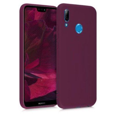 Husa pentru Huawei P20 Lite, Silicon, Violet, 44358.187 foto