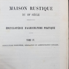 MAISON RUSTIQUE DU 19e SIECLE par MM. BAILLY, BIXIO et MALEPEYRE - PARIS