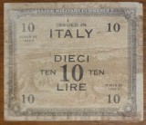 10 lire 1943, Italia