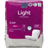 Absorbante anatomice pentru incontinenta usoara Premium Light MINI 1 cu absorbtie 180ml, 20 bucati, Abena