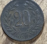 MNDSTR AUT202 - Austro-Ungaria - 20 heller 1918