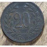 MNDSTR AUT202 - Austro-Ungaria - 20 heller 1918